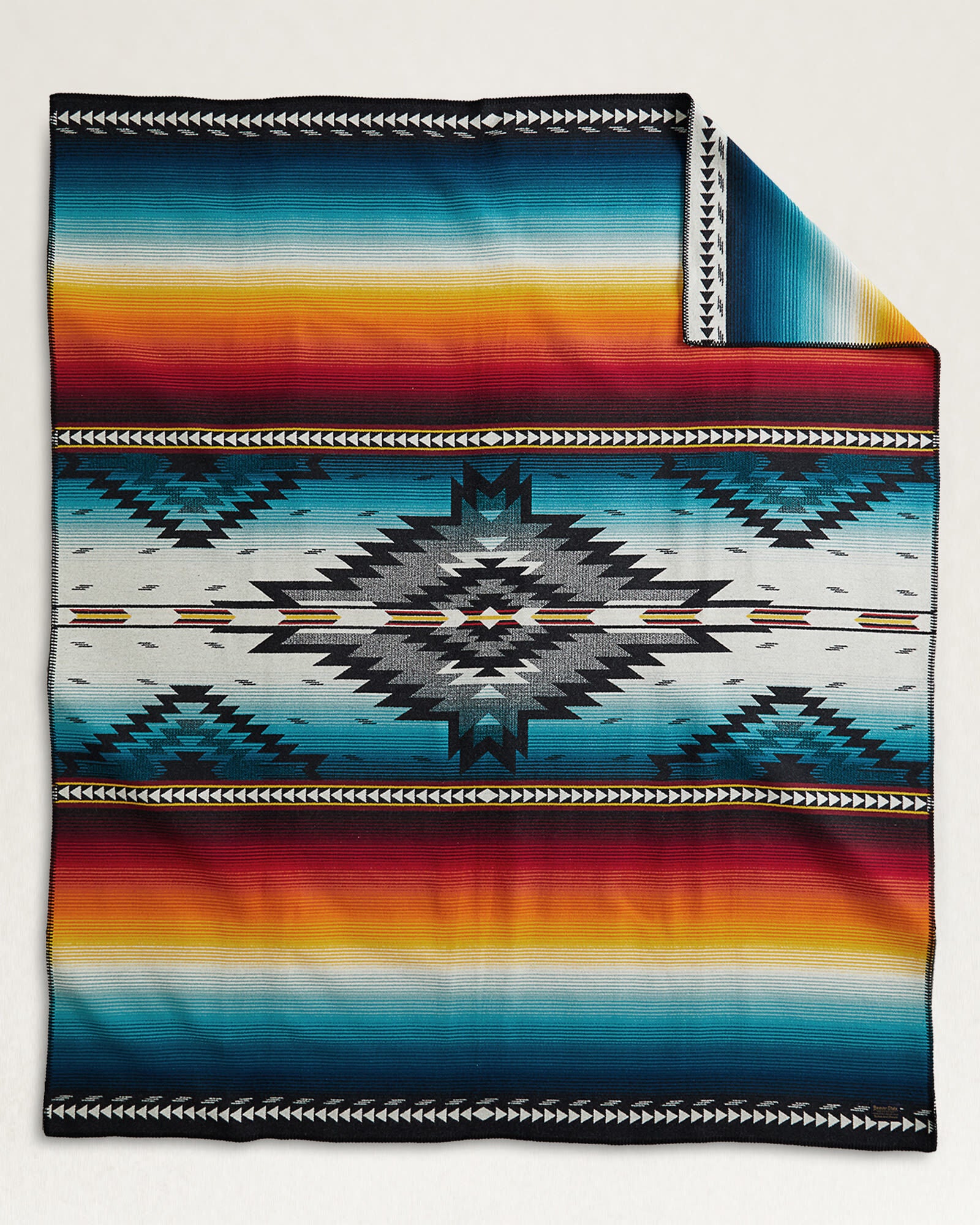 Saltillo Sunset Wool Blanket by Pendleton Pacific Blanket Trading Post